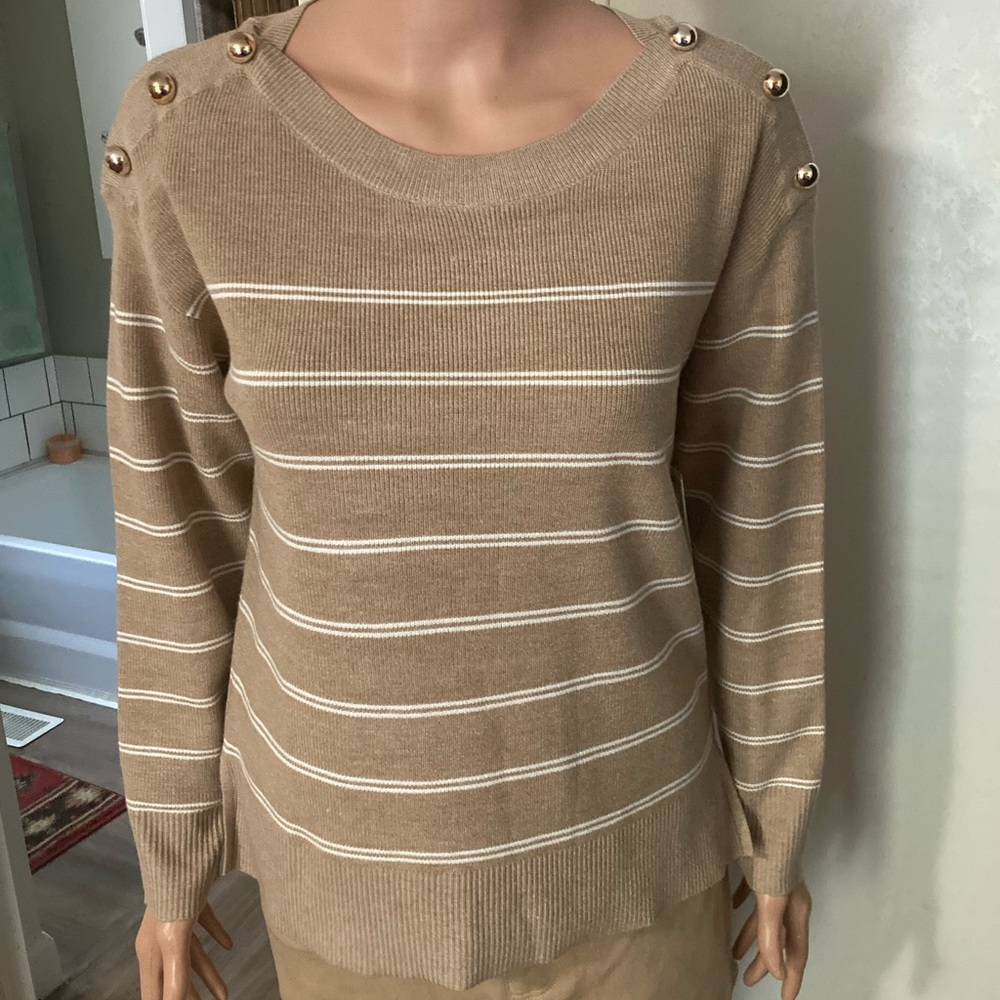 Madison and Hudson Tan Sweater NEW WITH TAGS